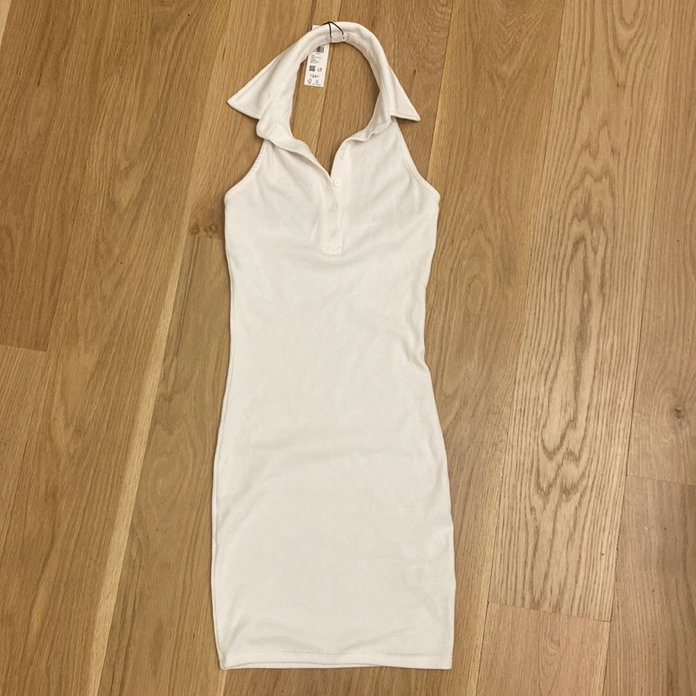 (XS) Garage White Dress